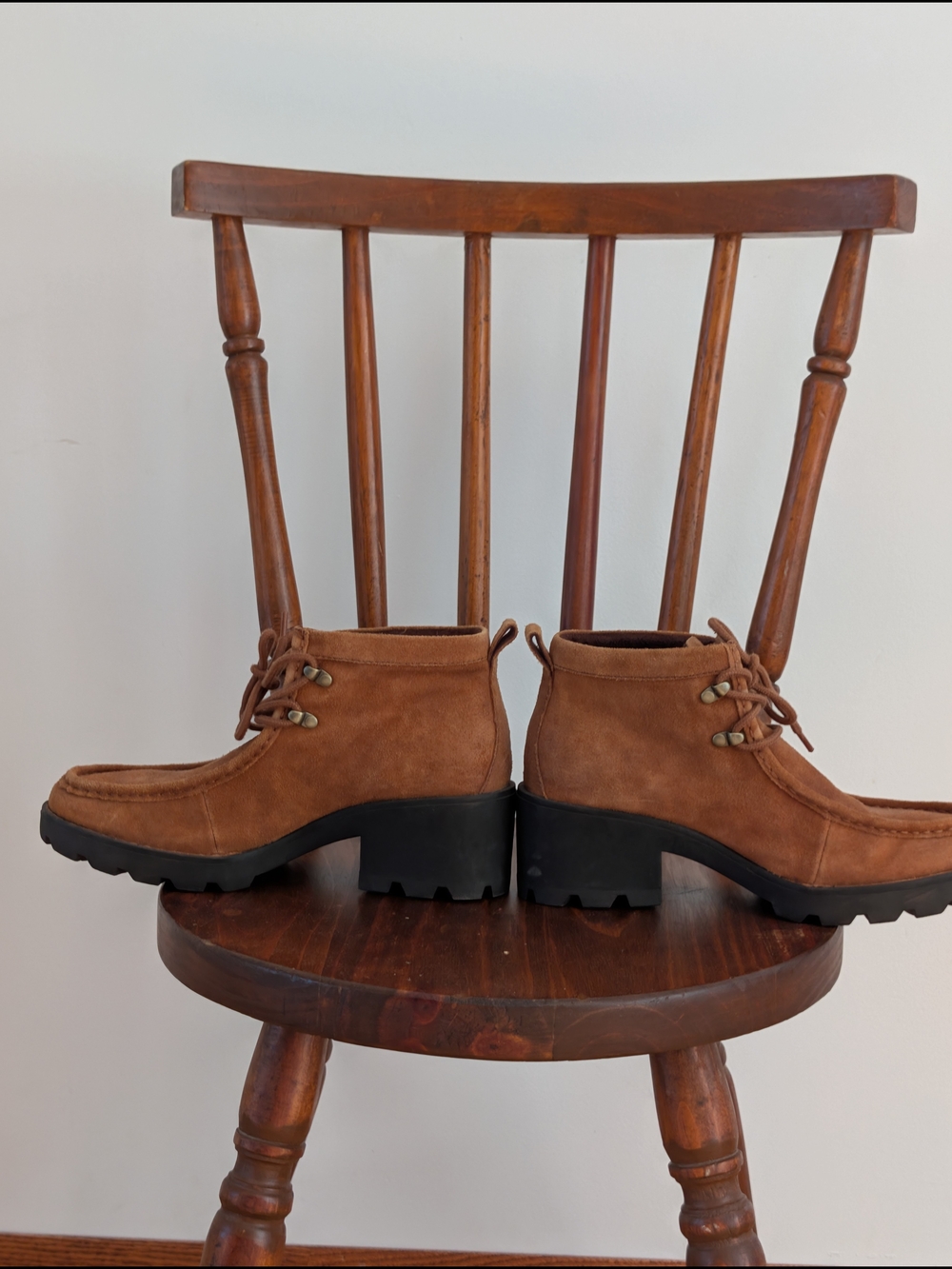 BORN Griffin Bootie Suede Leather Boots - 8.5 - Picture 4 of 12